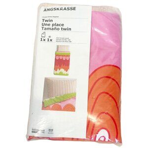 IKEA Twin Angskrasse Duvet Cover and Pillowcase NEW!